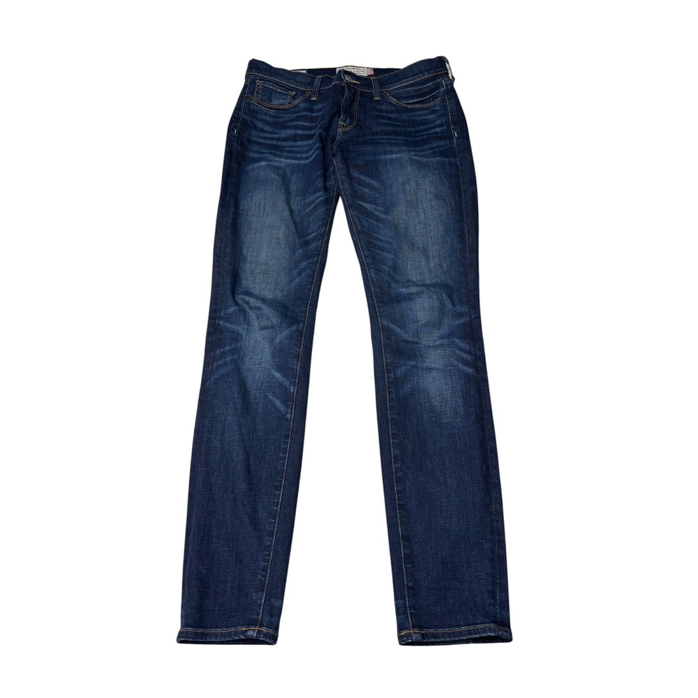 Lucky Brand White Oak Brooke Skinny Jeans Women 2/26 29X29 Ankle Cone Denim USA